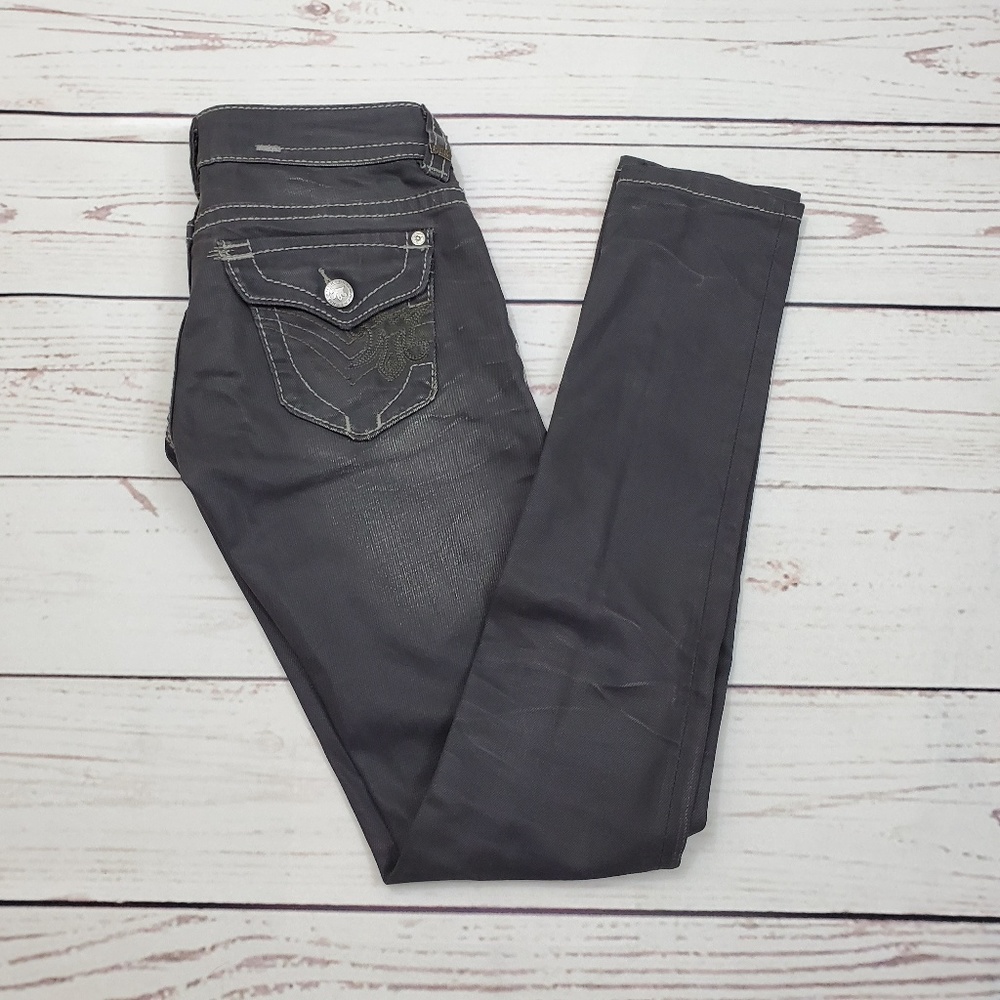 MEK DNM Coated Bulgan Cigarette Skinny Sz 25 / 34
